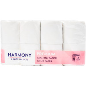 Harmony Professional 2ply Premium Toilet Roll (Pack of 16)