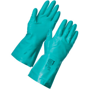 Supertouch Nitrile N15 Gloves - Green