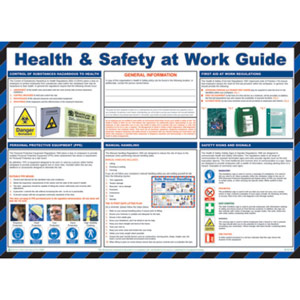 Safety Poster - Health & Safety at Work Guide