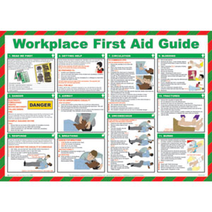 Safety Poster - Workplace First Aid Guide