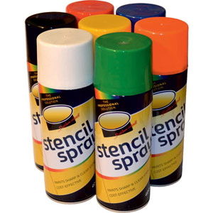 Acrylic Linemarker Spray, Yellow (750ml)