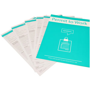 General Permit To Work Forms - A4 - (Pack of 10)