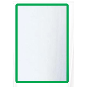 A3 Magnetic Document Frame - Green (Pack of 10)