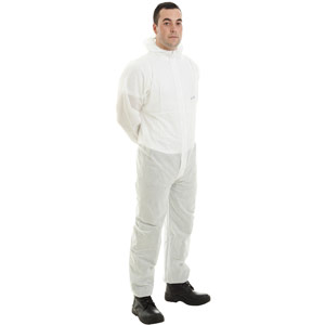 Supertouch Supertex SMS Type 5/6 Coverall - White
