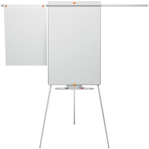Nobo 1901918 Impression Pro Nano Clean Tripod Flipchart Easel including extendable arms