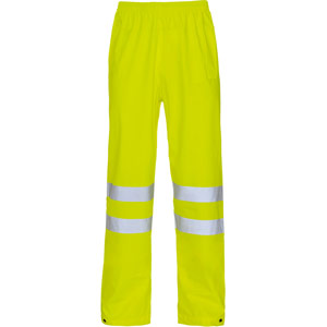 Supertouch Storm-Flex Hi-Vis PU Breathable Trousers with Knee Band - Yellow