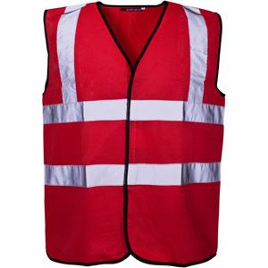 Supertouch Coloured Vest - Red