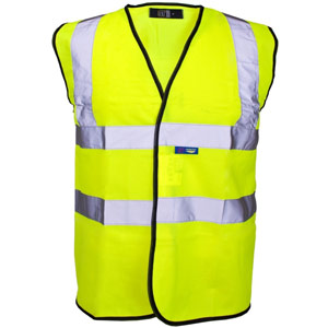 Supertouch Hi-Vis Vests Printers Pack - Yellow/Black