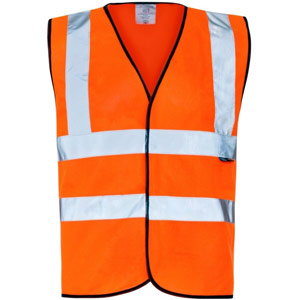 Supertouch Hi-Vis Vests Printers Pack - Orange/Black