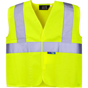 Supertouch Hi Vis Junior Vest - Yellow