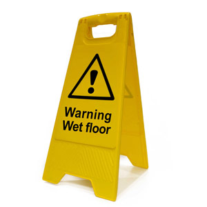 Spectrum Heavy Duty A-Board - Warning Wet Floor