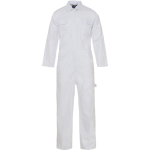 Supertouch Polycotton Coverall - Basic - White