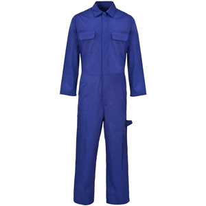 Supertouch Polycotton Coverall - Basic - Royal Blue