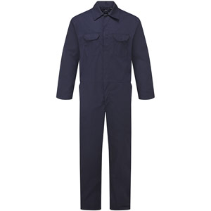 Supertouch Polycotton Coverall - Basic - Navy