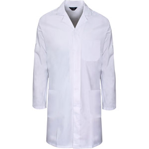 Supertouch Polycotton Lab Coat - White