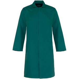 Supertouch Polycotton Food Coat - Inner Pocket - Kelly Green