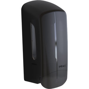 Elixa Wall-Mounted Manual Dispenser - For Cartridge (Black)