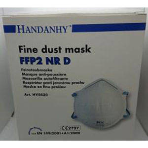 FFP2 / NR95 Handanhy Single Use Filter Mask Fine Dust Mask