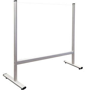Counter And Desk Protection Screen, Acrylic Glass, 800x650mm