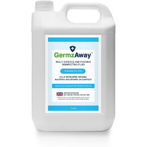 GermzAway Fogging Fluid - 5L (Pack of 4)