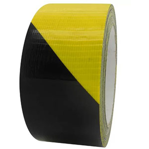 Beaverswood Yellow/Black Waterproof Gaffer Tape - 50mm x33m