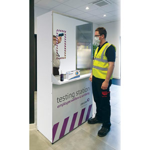Employee Welfare Temperature Testing Station