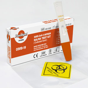 Panodyne COVID-19 Antigen (Saliva) Rapid Lateral Flow Lollipop Style Test Kit