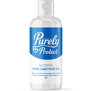 Purely Protect 70% Alcohol Hand Sanitiser - Flip Top Bottle (100ml)