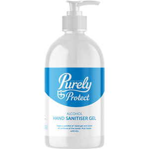 Purely Protect 70% Alcohol Hand Sanitiser - Pump Bottle (250ml)