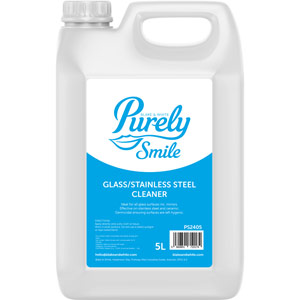 Purely Smile Glass and Stainless Steel Cleaner - 5L