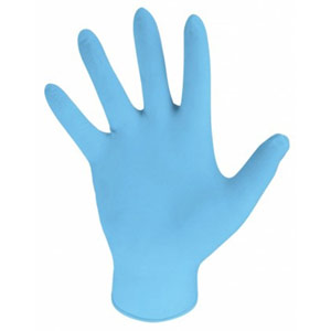 Blue Nitrile Gloves - Medium