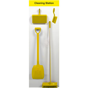 Spectrum Shadowboard Cleaning Station - Board A - Yellow