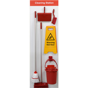 Spectrum Shadowboard Cleaning Station - Board B - Red