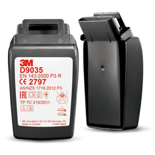 3M D9035 Secure Click Hard Case P3 R Filter