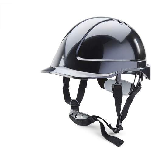 B-Brand Reduced Peak Helmet Black