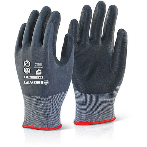 Nitrile PU Mix Coated Glove