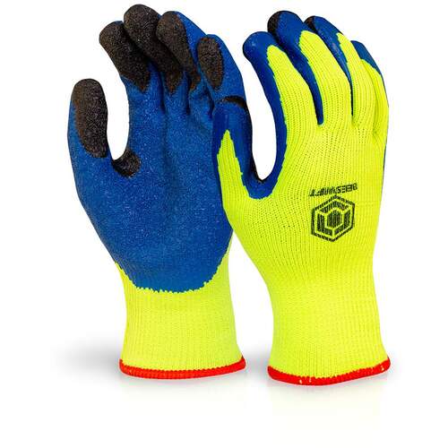 Latex Thermo-Star Fully Dipped Glove Saturn Yellow