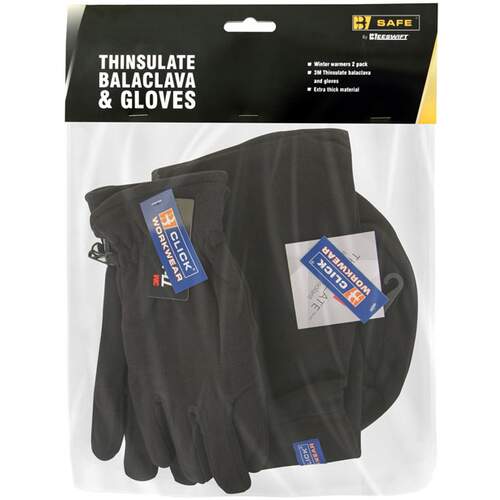 Thinsulate Balaclava & Gloves