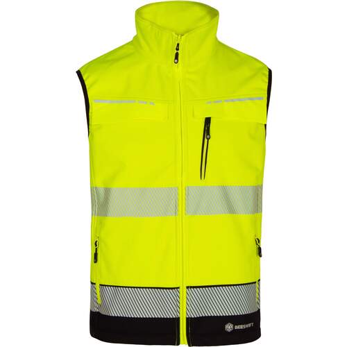 Deltic Hi-Vis Gilet Two-Tone Sy - Saturn Yellow / Navy