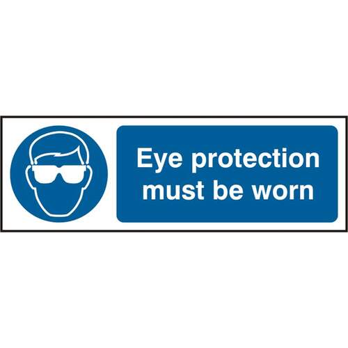 Eye Protection Rpvc  (Pk5) 300mm X 100mm