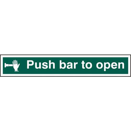 Push Bar To Open Rpvc (Pk5) 600mm X 100mm