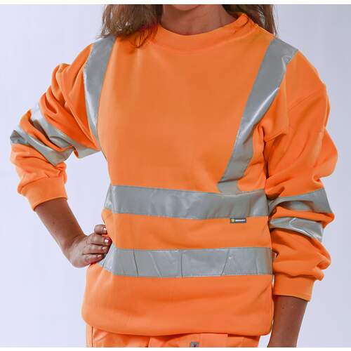 Hi-Visibility Sweatshirt Orange