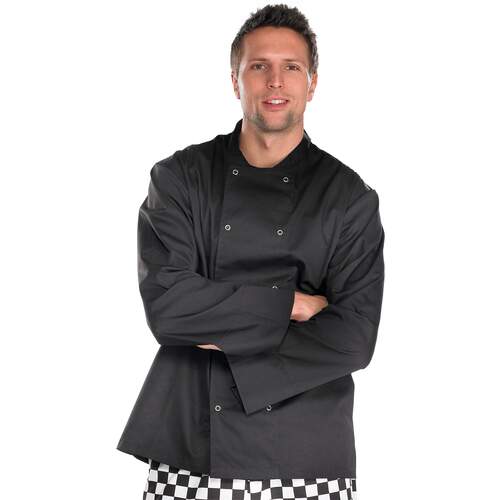 Chefs Jacket Long Sleeve Black