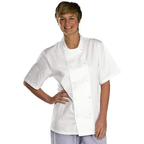 Chefs Jacket  Short Sleeve White
