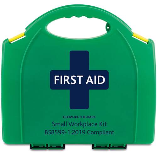 Bs8599 - 1 Small Workplace Glow In The Dark First Aid Kit