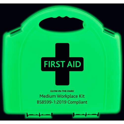 Bs8599-1 Large Workplace Glow In The Dark First Aid Kit
