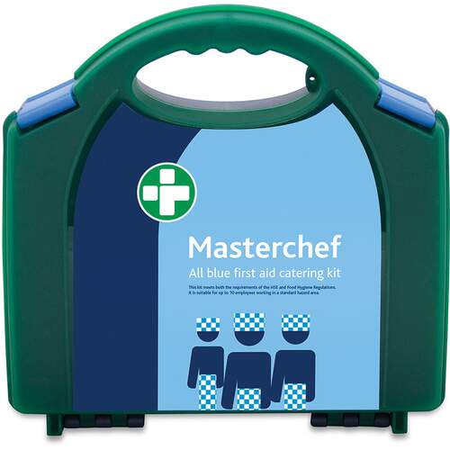 Masterchef 10 Person All Blue Catering Kit In Aura Box