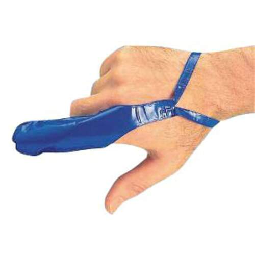 Click Medical Fingerstall Blue Medium