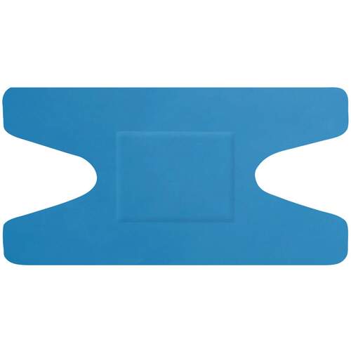 Hygio Plast Blue Detectable Plasters Knuckle