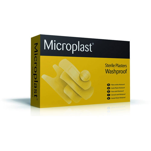 Microplast Washproof Spot Plasters 2.2Cm (Box 100)